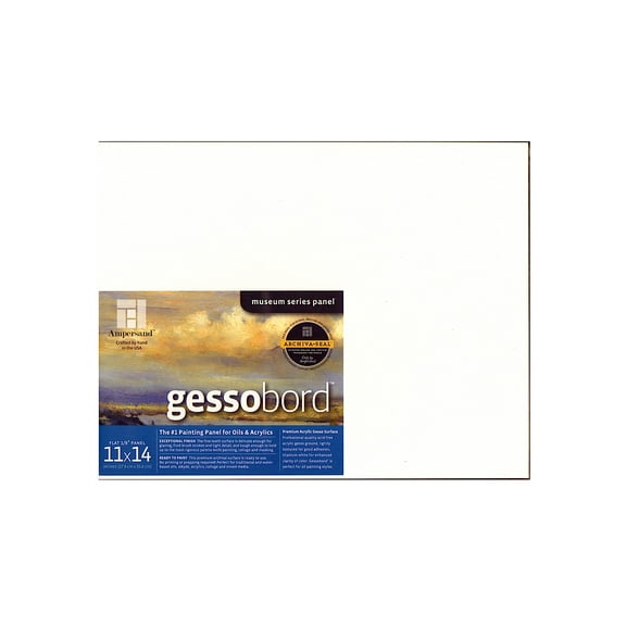 Gessobord 11 in. x 14 in., 1/8 in., each (pack of 2)