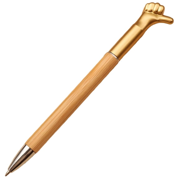 Gesture Ballpoint Pen 14.8cm 1.0mm Writing Pen With Silver/Gold Metal For & Gifting,3ml
