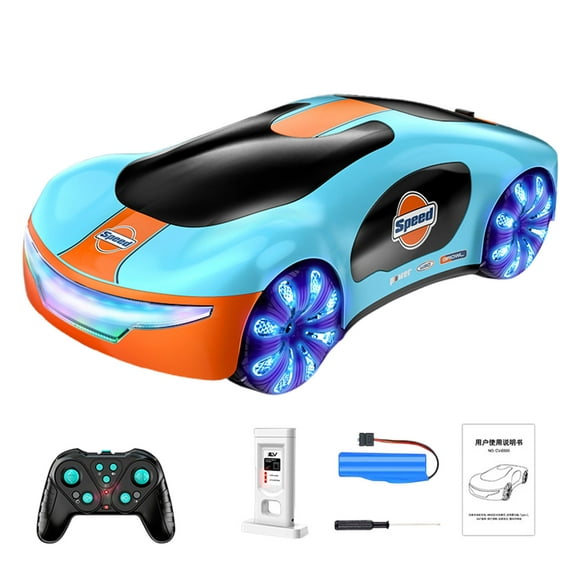 Gesture-Control RC Racing Car with LED Light Effects - High-Speed Drift Vehicle with Streamer Lights for Action Play