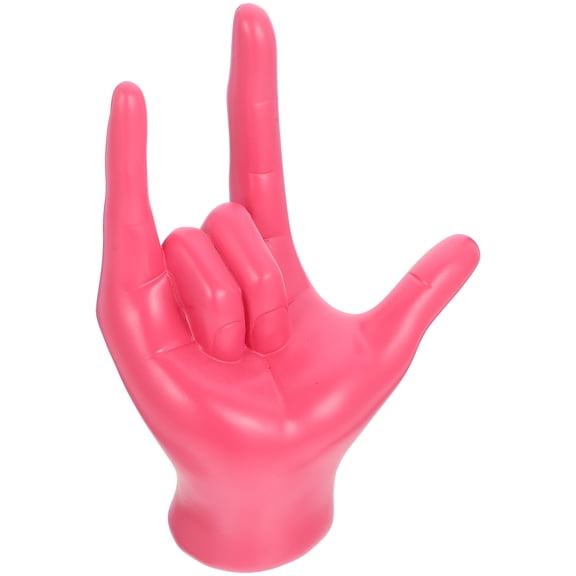 TABLZONE Resin Hand Gesture Sculpture, Stylish Minimalist Desk Ornament for Home, Office, and Modern Interior Decoration