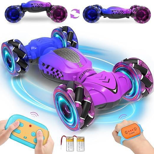 Nitigo Gesture Sensing RC Stunt Car 4WD All-Terrain Remote Control Toy