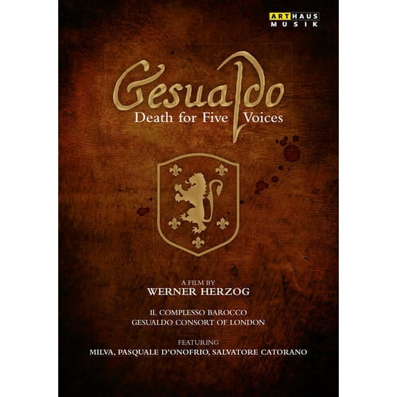 Gesualdo: Death for Five Voices (DVD), Arthaus Musik, Music & Performance