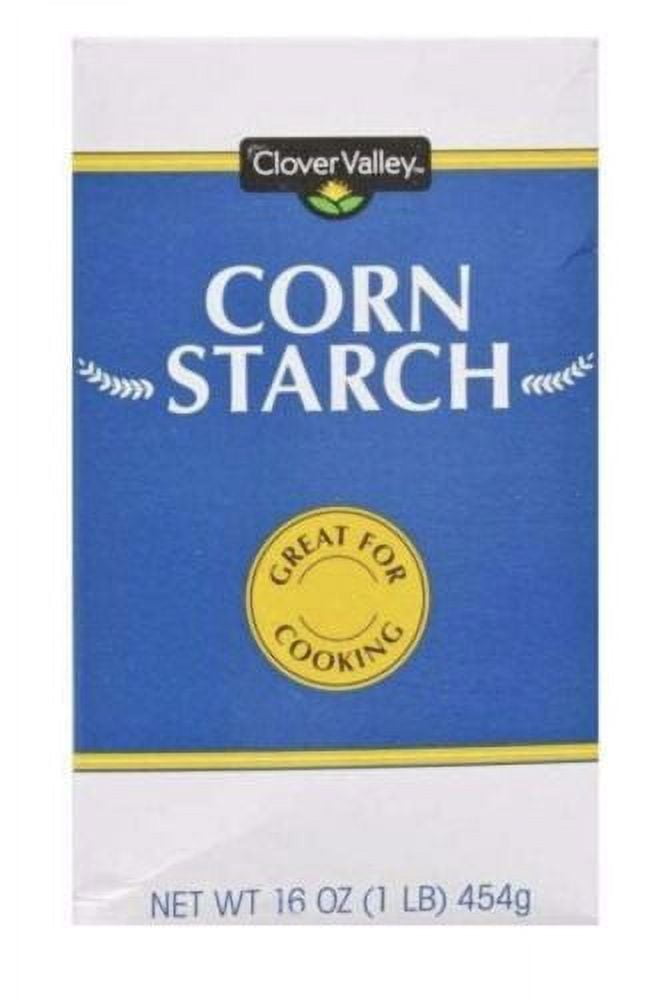 Get a 4 pack bundle of Clover Valley Corn Starch, perfect for all your