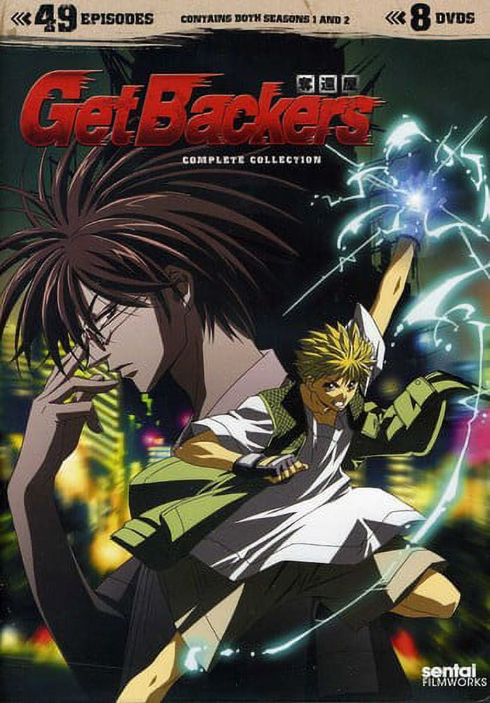 Get Backers Vol. 2 Ginji Amano, Ban Mido (DVD) - Nokomis Bookstore & Gift  Shop