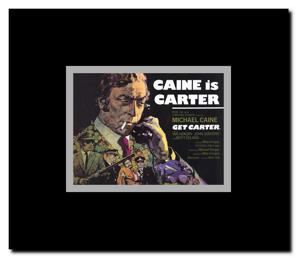 Get Carter Framed Movie Poster