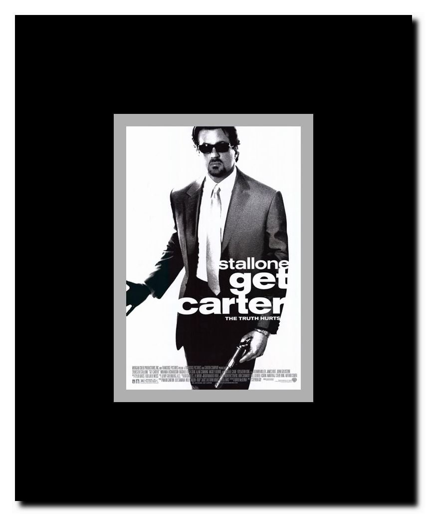 Get Carter Framed Movie Poster