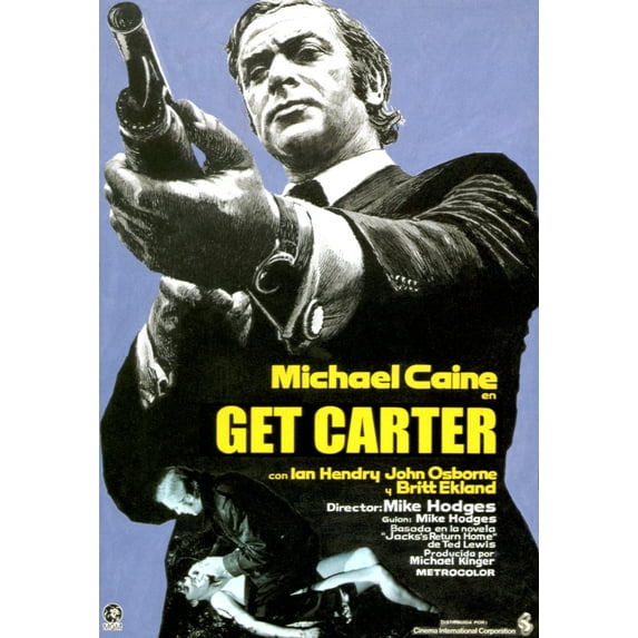 Get Carter Michael Caine 1971 Movie Poster Masterprint (11 x 17)