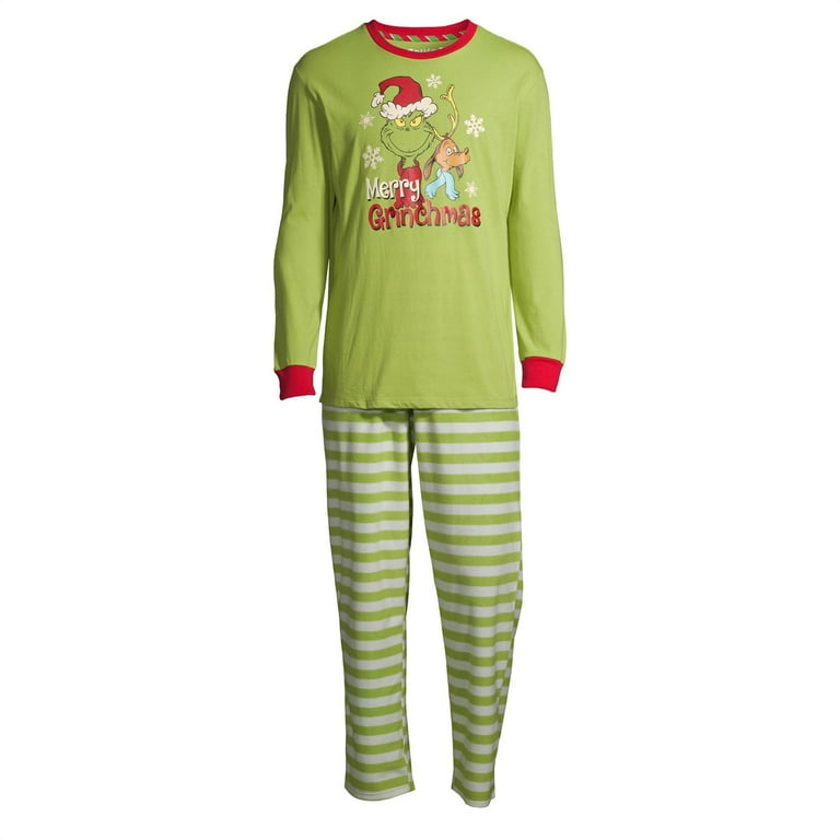 Walmart women's grinch discount pajamas