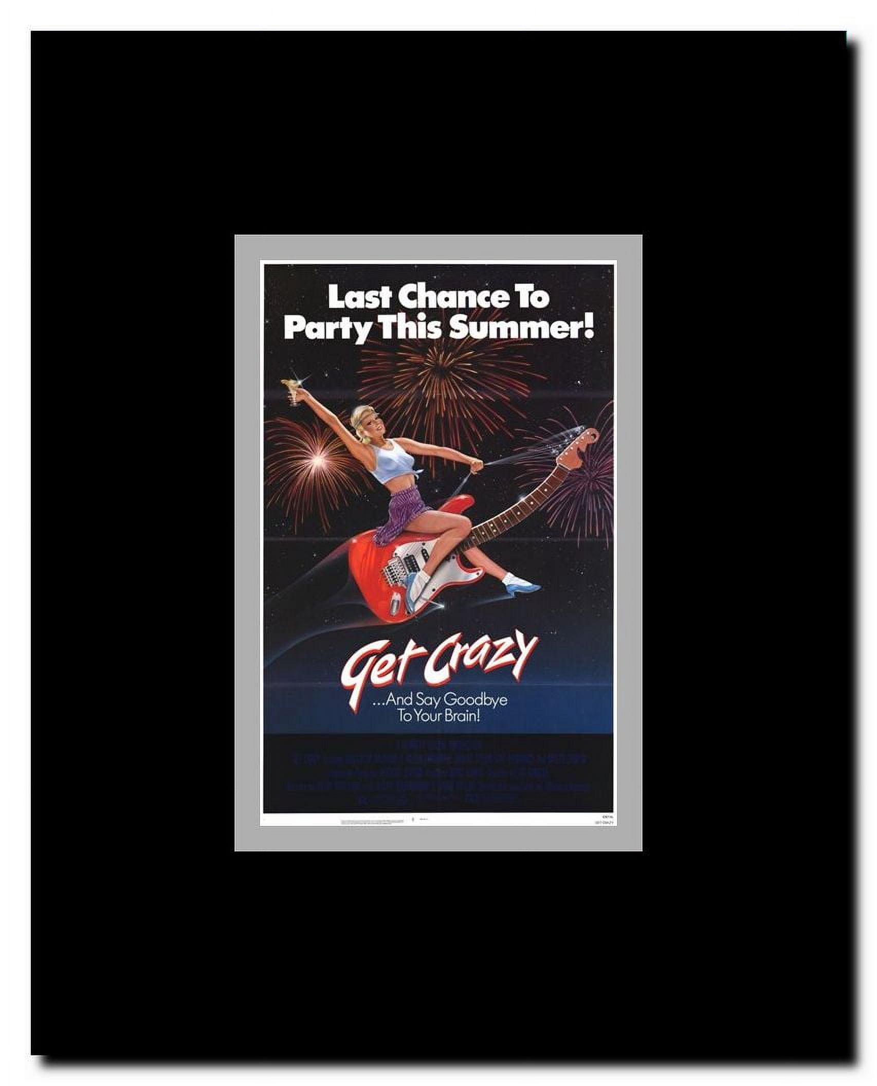 Get Crazy Framed Movie Poster