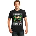 thumbnail image 1 of Get Elfed Up Christmas Men's T-shirt, L, Black, 1 of 2