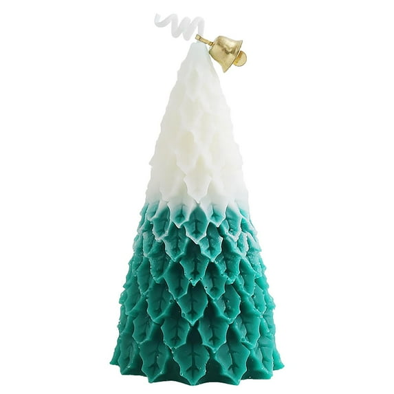 Get Everything to Celebrate Matoen Christmas Tree Aromatic Candle Birthday Gift Christmas Gift Christmas Candle Set(Green)