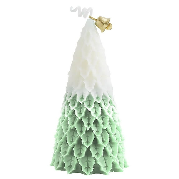 Get Everything to Celebrate Matoen Christmas Tree Aromatic Candle Birthday Gift Christmas Gift Christmas Candle Set(Mint Green)