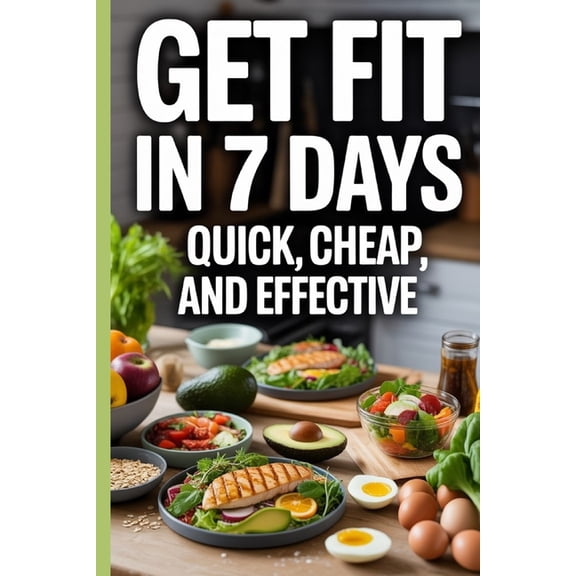 Get Fit in 7 Days Quick, Cheap, and Effective: A Simple Meal Plan and Cooking Guide for Fast, Visible Results A 23-Page , (Paperback)