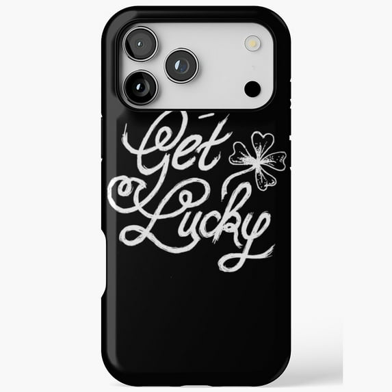 Get Fortunate Simple Text Design iPhone Case 17 16 15 14 13 12 11 Pro Max