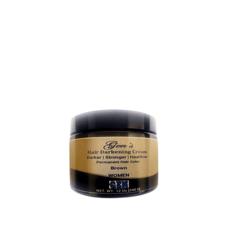 Get Gorgeous Brown Hair: GEN's Hair Darkener for Women | Hair Darkening Cream | 340 G