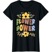 Get Groovy in our Retro Floral Tee - Perfect for a 60s Inspired Party!