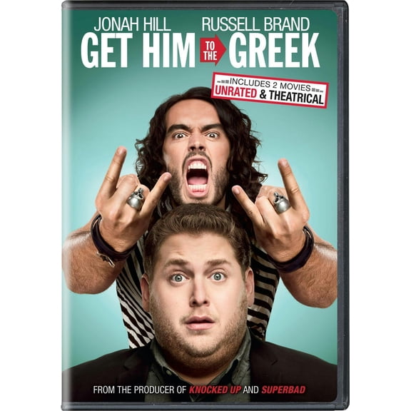 Get Him to the Greek  [DIGITAL VIDEO DISC] Ac-3/Dolby Digital, Dolby, Dubbed, Digital Video Services, Rated , Subtitled, Unrated, Widescreen