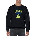 thumbnail image 1 of Get In Loser Design Sweatshirt Men -GoatDeals Designs, Male Large, 1 of 4