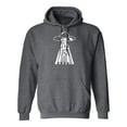 thumbnail image 1 of Get In Loser (UFO) Adult Hooded Sweatshirt, 1 of 3