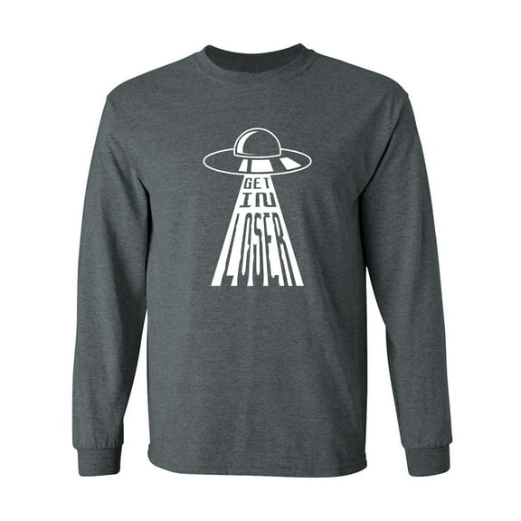 Get In Loser (UFO) Adult Long Sleeve T-shirt