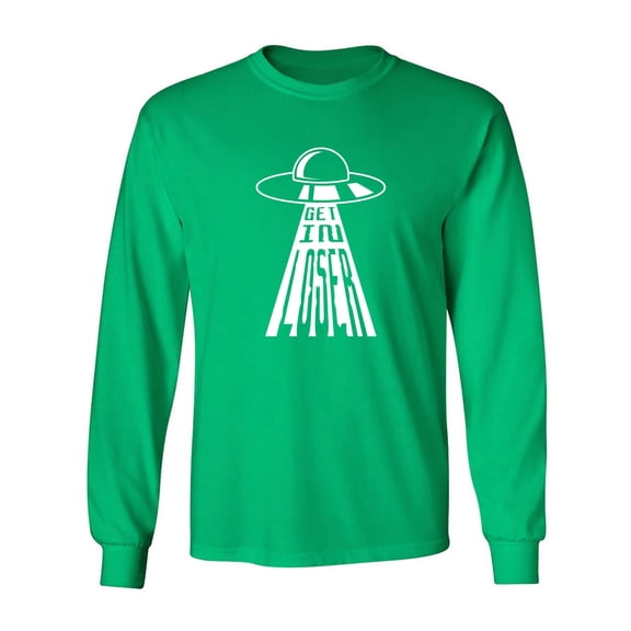 Get In Loser (UFO) Adult Long Sleeve T-shirt