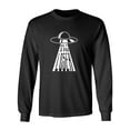 thumbnail image 1 of Get In Loser (UFO) Adult Long Sleeve T-shirt, 1 of 3