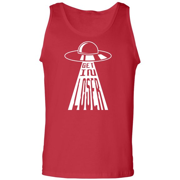 Get In Loser (UFO) Adult Tank Top