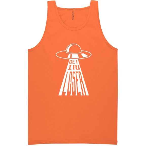 Get In Loser (UFO) Neon Tank Top