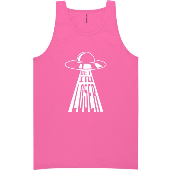 Get In Loser (UFO) Neon Tank Top