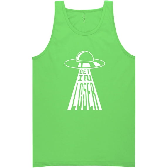 Get In Loser (UFO) Neon Tank Top