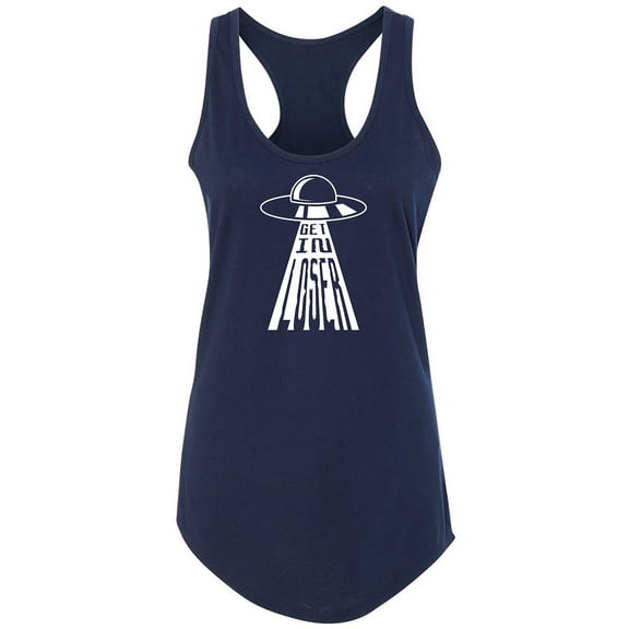 Get In Loser (UFO) Racerback Tank