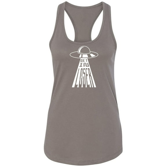 Get In Loser (UFO) Racerback Tank
