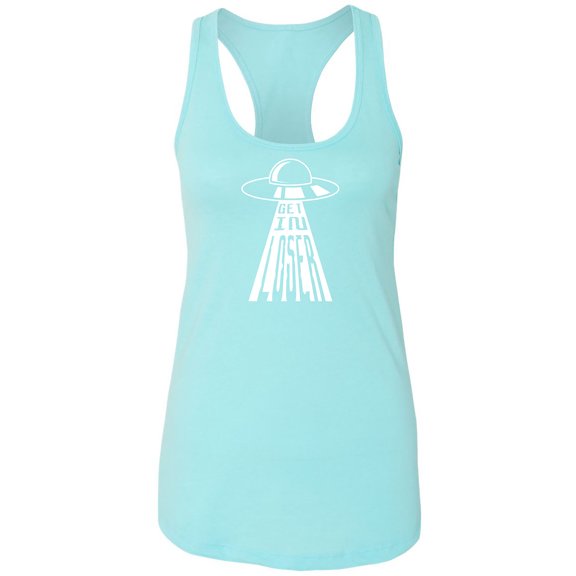 Get In Loser (UFO) Racerback Tank