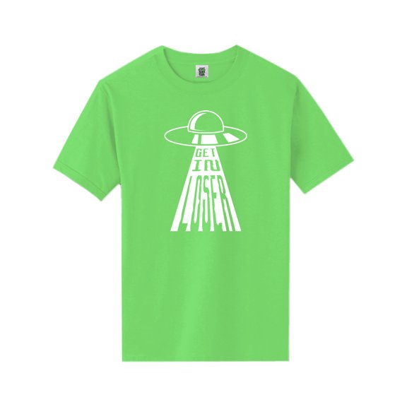 Get In Loser (UFO) Short Sleeve Neon T-Shirt