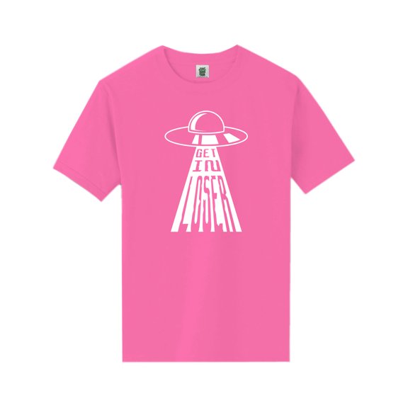 Get In Loser (UFO) Short Sleeve Neon T-Shirt