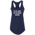 thumbnail image 1 of Get In, Loser.We're Ending Racism Racerback Tank, 1 of 2