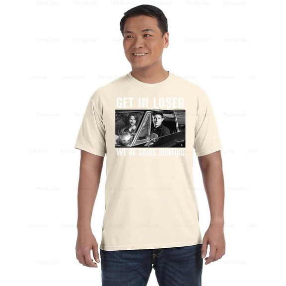 Get In Loser Were Going Hunting Supernatural Movie Fan Gift Comfort Color T-Shirt, Unisex, up to size 4XL
