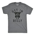 thumbnail image 1 of Get In My Belly T Shirt Funny Roasted Turkey Tee Unisex S-5XL Hot Trending Shirt, Vintage Birthday Gift, 1 of 3