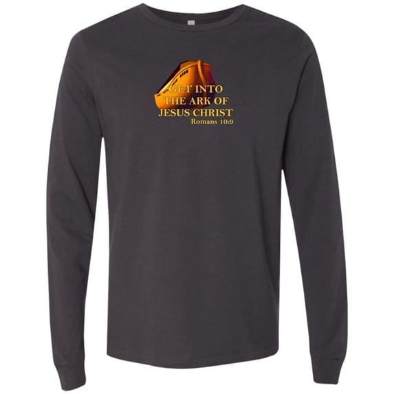 Get Into the Ark of Jesus Christ Men’s Jersey LS Tee Shirt