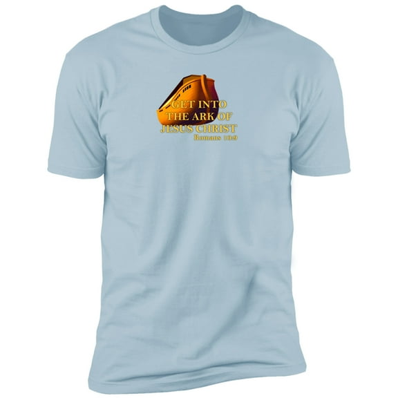 Get Into the Ark of Jesus Christ Men’s Premium Short Sleeve Tee Shirt