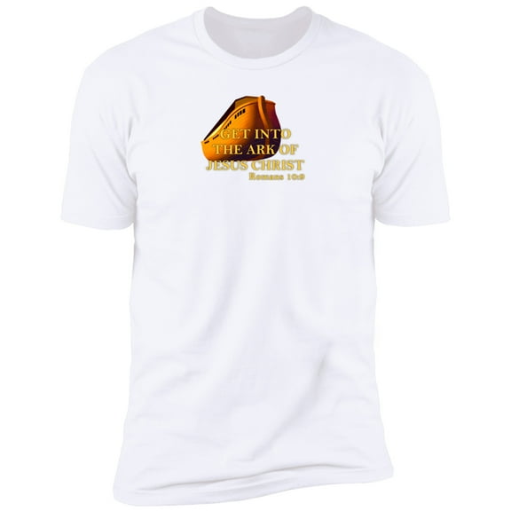 Get Into the Ark of Jesus Christ Men’s Premium Short Sleeve Tee Shirt