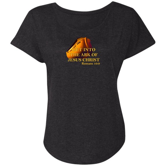 Get Into the Ark of Jesus Christ Women’s Triblend Tee