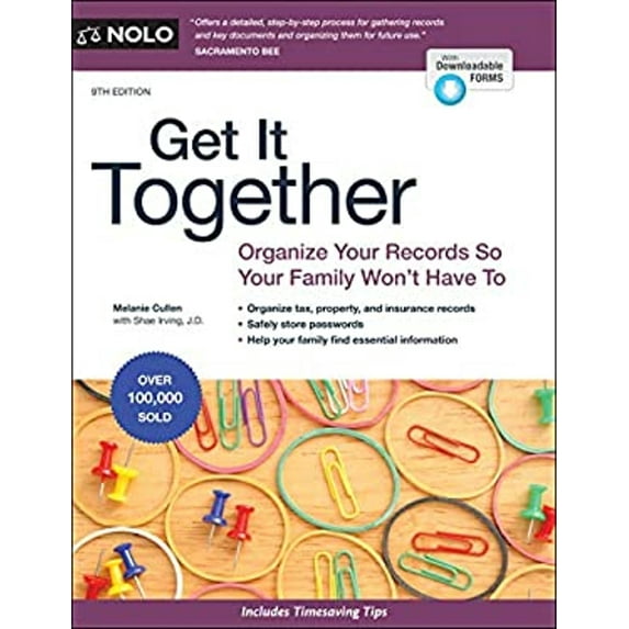 Pre-Owned Get It Together: Organize Your Records So Your Family Won't Have to (Paperback) 1413327850 9781413327854