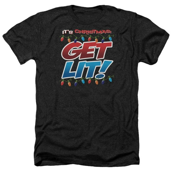 - Get Lit - Heather Short Sleeve Shirt - X-Large