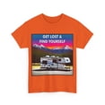 thumbnail image 1 of Get Lost & Find Yourself RV Trailer Heavy Cotton T-Shirt, 1 of 4