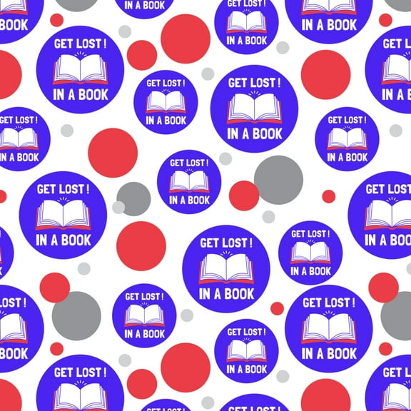 Get Lost In A Book Read Funny Humor Premium Gift Wrap Wrapping Paper Roll