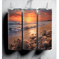 thumbnail image 1 of Get Lost on the Beach 20 Oz Skinny Metal Tumbler w/Lid and Straw, 1 of 1