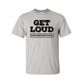 thumbnail image 1 of Get Loud End Human Trafficking Unisex Adult Short Sleeve T-shirt-Ice Grey-small, 1 of 4