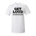 thumbnail image 1 of Get Loud End Human Trafficking Unisex Adult Short Sleeve T-shirt-White-medium, 1 of 4