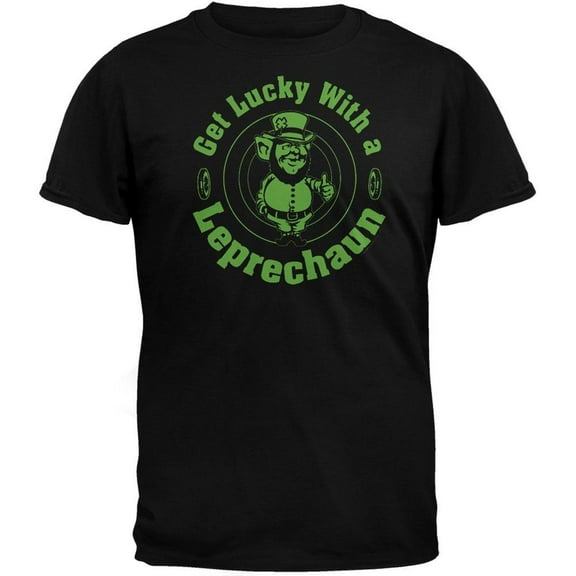 Get Lucky With A Leprechaun T-Shirt - Large
